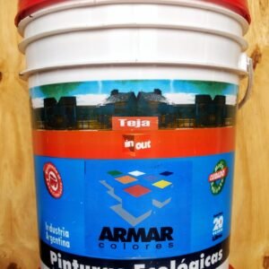 Látex color x 20 litros color teja