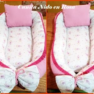 Cunita Nido en Rosa