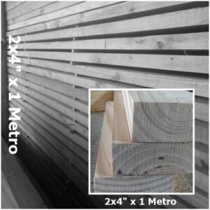 Tirante 2x4 x 1 metro