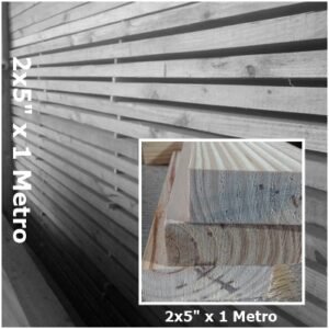 Tirante 2x5 x 1 metro