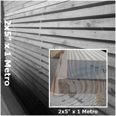 tirante 3 web 2x5 x 1 Tirante 2x5 x 1 metro