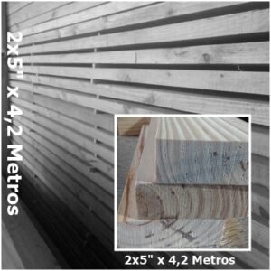 Tirante 2x5 x 4,2 metros